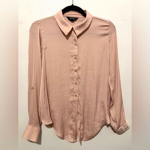 Vera Wang Soft Pink Button Down